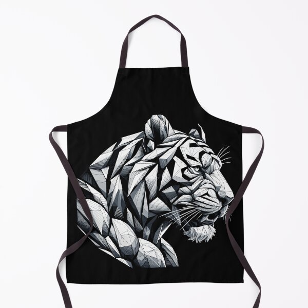 Item preview, Tiger tiger head geometric geometry gift designed and sold by Pineapple-Tree.