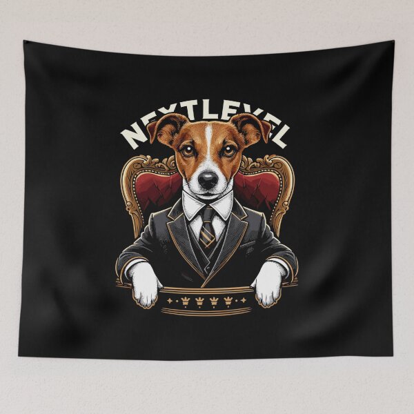 Item preview, Jack Russell Terrier Suit Next Level Gift designed and sold by Pineapple-Tree.