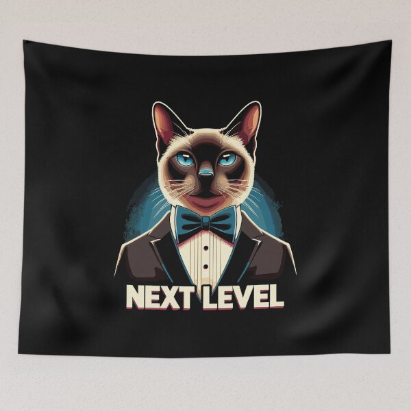 Item preview, Siamese Cat Siamese Cat Next Level Suit Gift designed and sold by Pineapple-Tree.