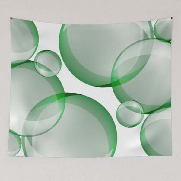 Item preview, Green bubbles designed and sold by CreativeWorld96.