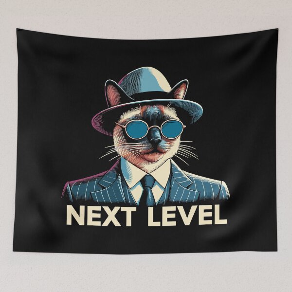 Item preview, Siamese Cat Siamese Cat Next Level Suit Sunglasses Hat Gift designed and sold by Pineapple-Tree.