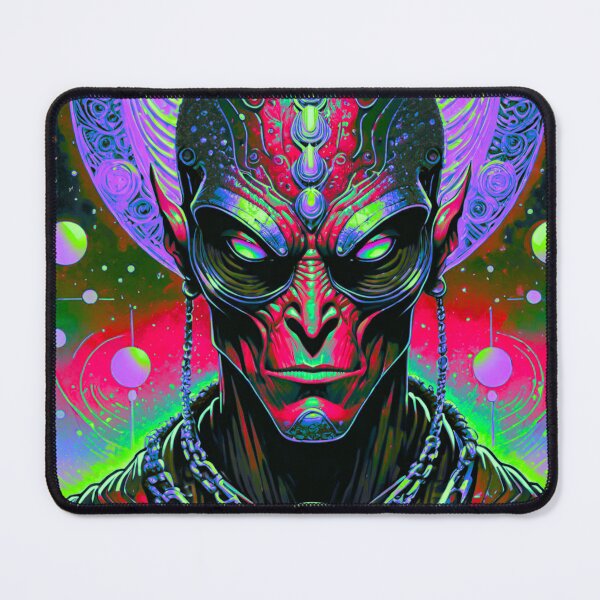 Item preview, Intricate Spectra: Colorful Galactic Alien designed and sold by GrizzlyCollective.