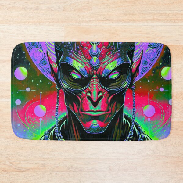 Item preview, Intricate Spectra: Colorful Galactic Alien designed and sold by GrizzlyCollective.