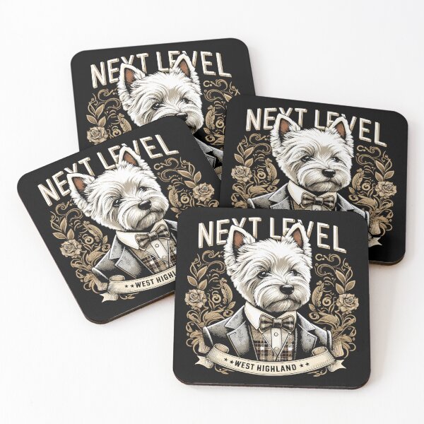 Item preview, West Highland White Terrier Next Level Suit Gift designed and sold by Pineapple-Tree.