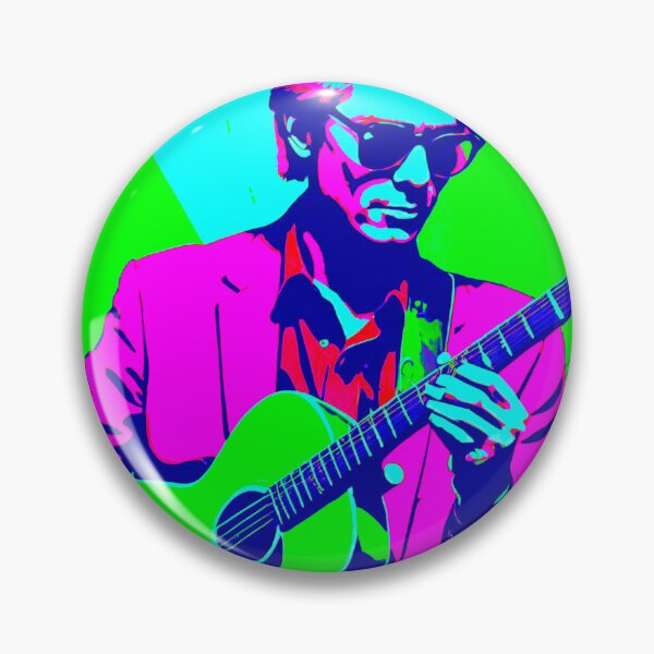 Item preview, Electrifying Performance: Vibrant Guitarist designed and sold by GrizzlyCollective.