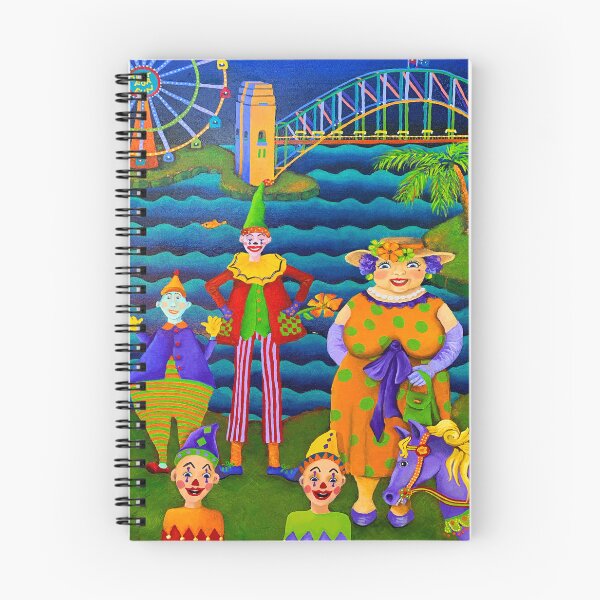 Item preview, Right panel of Lunatic People from Luna Park designed and sold by JayneHuttyArt.