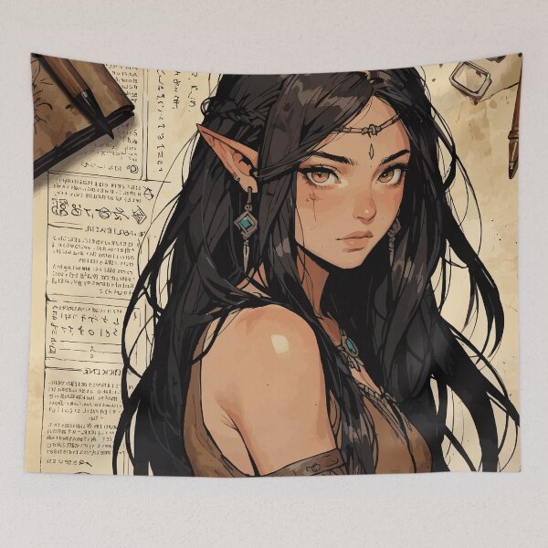 Item preview, Magical Elf Maiden designed and sold by Vector Scout Lab.