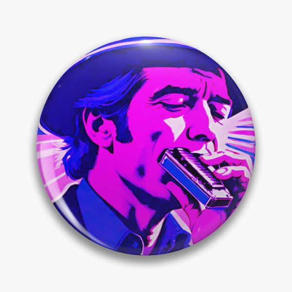 Item preview, Blues Virtuoso: Harmonica Player designed and sold by GrizzlyCollective.