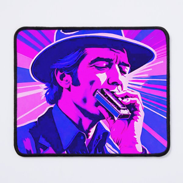 Item preview, Blues Virtuoso: Harmonica Player designed and sold by GrizzlyCollective.