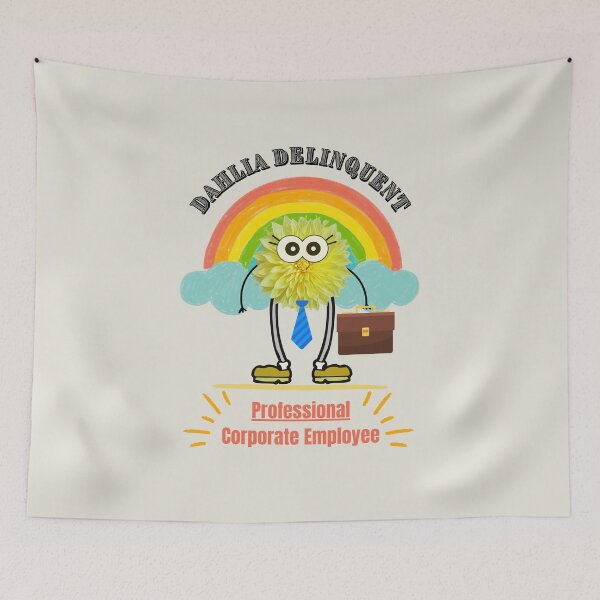 Item preview, Dahlia Delinquent. Professional Employee. designed and sold by AnnDart.