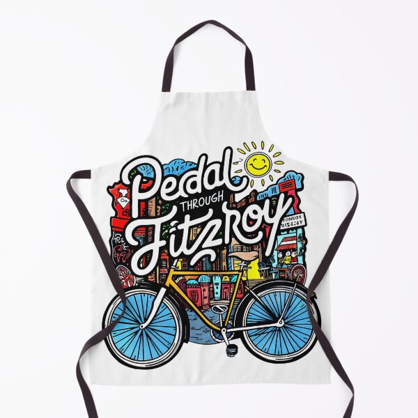 Item preview, Pedal Through Fitzroy: A Vibrant Cycling Adventure designed and sold by SplashTastic.