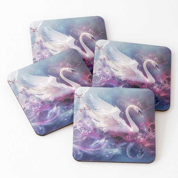 Item preview, Beautiful magic swan designed and sold by FlowersColorful.