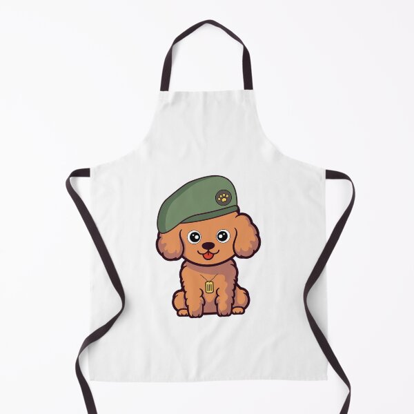 Item preview, Funny Brown Dog green beret designed and sold by Pet Station.