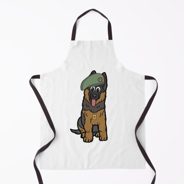 Item preview, Funny guard Dog green beret designed and sold by Pet Station.