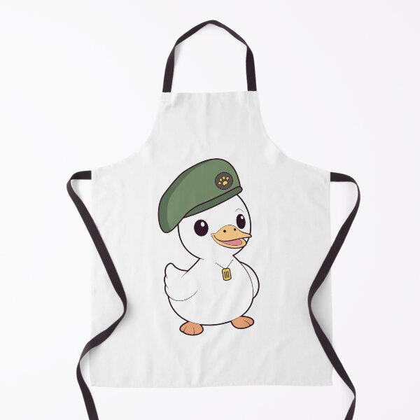 Item preview, Funny duck is wearing a green beret designed and sold by Pet Station.