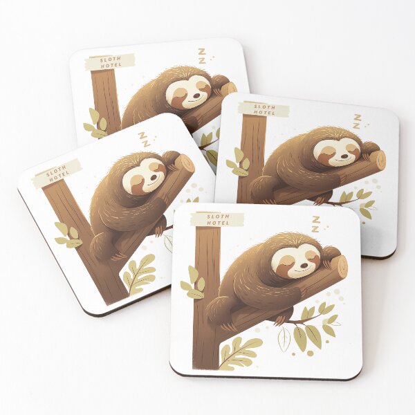 Item preview, Sleepytime at the Sloth Hotel designed and sold by Christian Weiss.