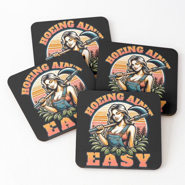 Item preview, Hoeing Ain't Easy designed and sold by Studio Bankai.