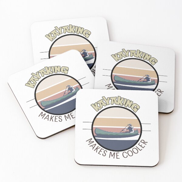 Item preview, Kayaking Makes Me Cooler designed and sold by Quirky Dez.
