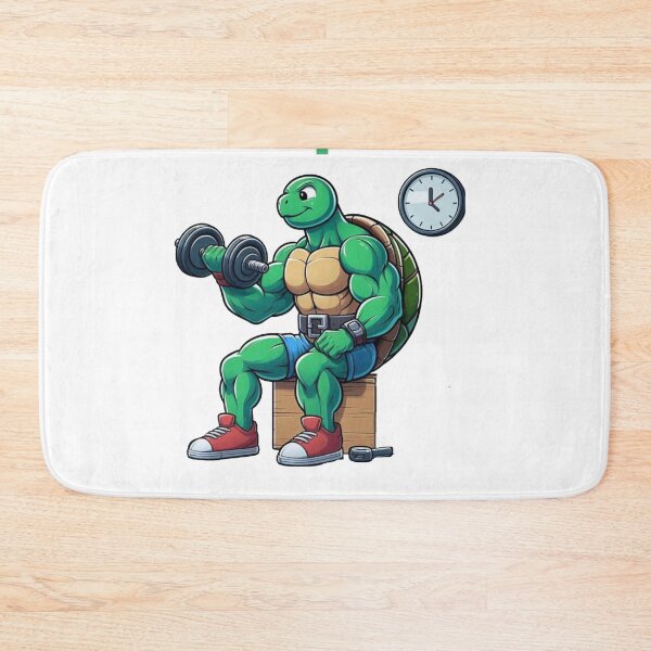 Item preview, Fun turtle exercise celebration get pumped up designed and sold by DudzDesignz.