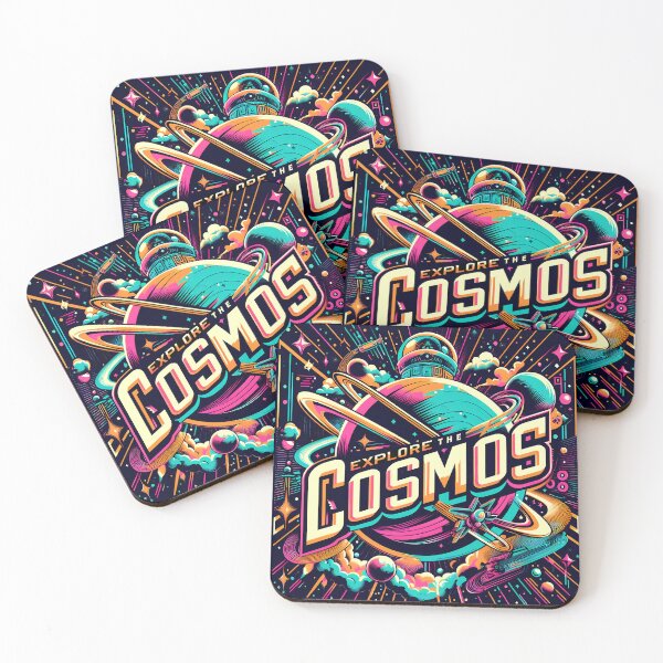 Item preview, Explore the Cosmos, typography, retro designed and sold by maxmaj.