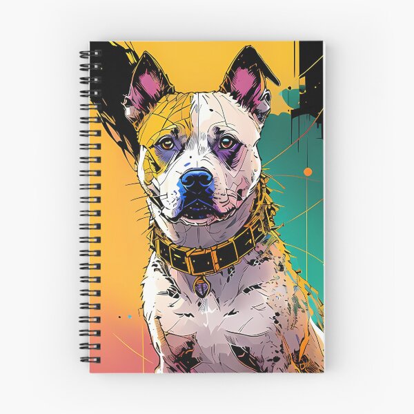 Artikelvorschau, Ein Pitbull im Inkpunk Stil entworfen und verkauft von MrBooch.