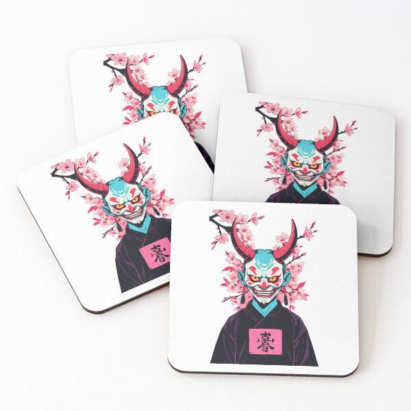 Item preview, Oni Samurai Vaporwave Aesthetic Japan Culture designed and sold by LuminOrb.