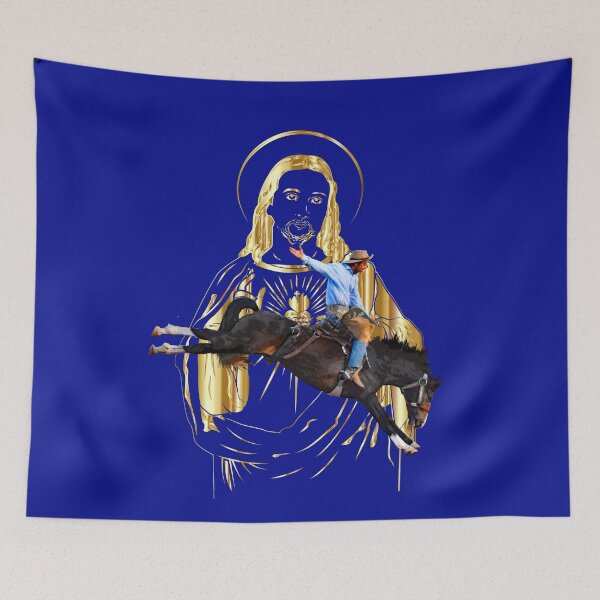 Item preview, RODEO ART, LORD, PROTECTION FROM ABOVE GIFTS FOR THOSE CRAZY BRONCO RIDERS AND RODEO FANS designed and sold by Barbara Jean Photo Art And Design.