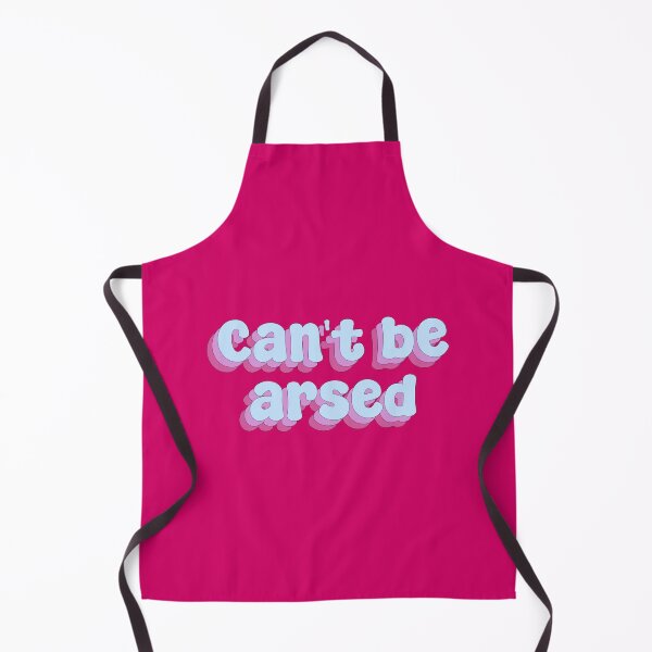 Item preview, Can't be arsed typography designed and sold by Sakurafy.