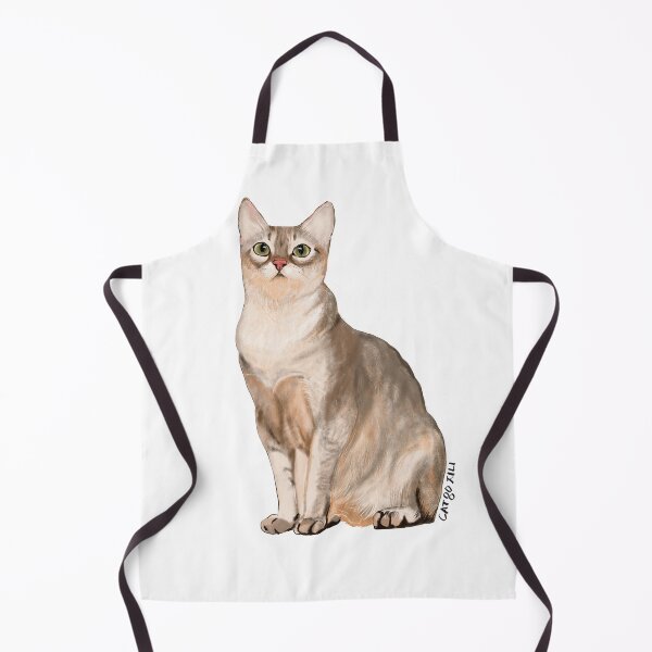 Item preview, Pretty Singapura cat with creamy fur designed and sold by ithinkj.