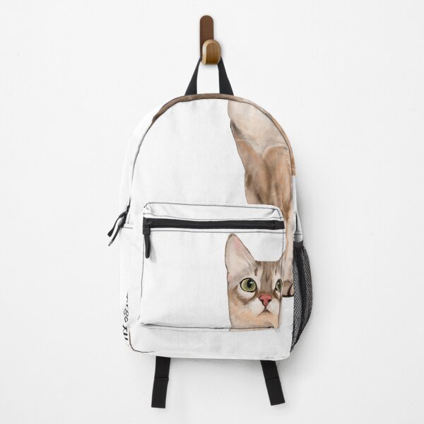 Item preview, Pretty Singapura cat with creamy fur designed and sold by ithinkj.