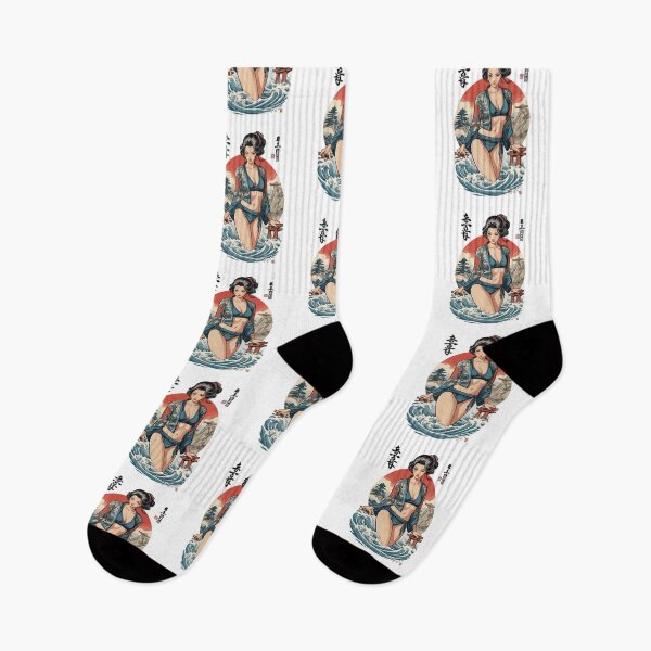 Item preview, Kunoichi Ninja Geisha Samurai Art & Anime Style designed and sold by LuminOrb.