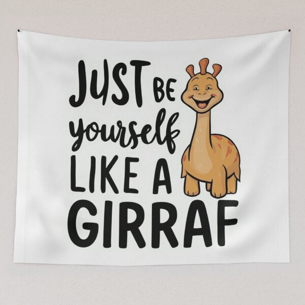 Item preview, Just be yourself like a girraf  designed and sold by Sha1726.