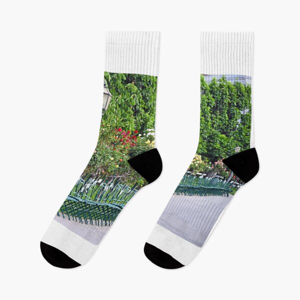 Item preview, Volksgarten with roses flower garden in Vienna spring season designed and sold by goceris.