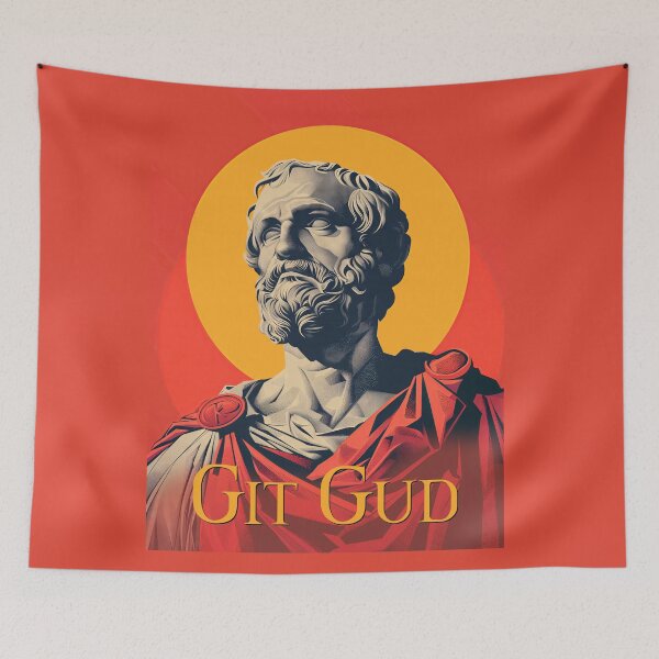 Item preview, Aristotle Deep Philosophy Git Gud designed and sold by SlayerOfKings.