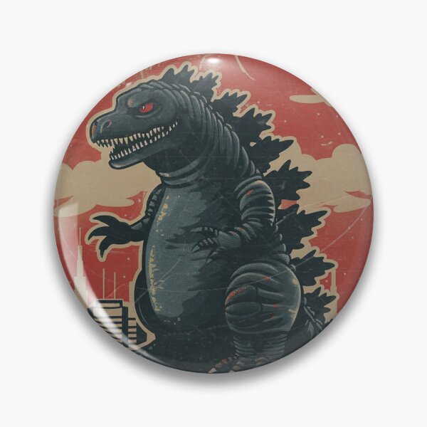 Item preview, Rampage Monster in Antique Look, Classic Japanese Retro Classic designed and sold by redstar19.