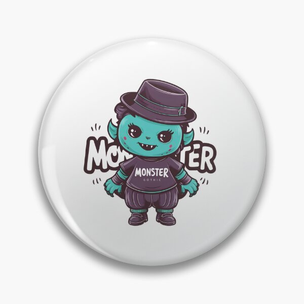 Item preview, Kawaii Cute Gothic Monster designed and sold by Itsheartshop.