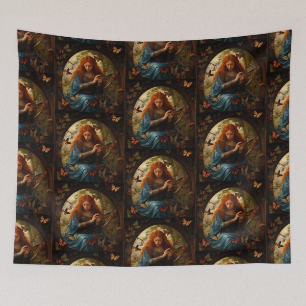 Item preview, Preraphaelite Lady designed and sold by ArtMysterious.