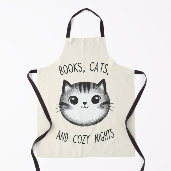 Item preview, Books, Cats, and Cozy Nights Design designed and sold by RuyaFab.