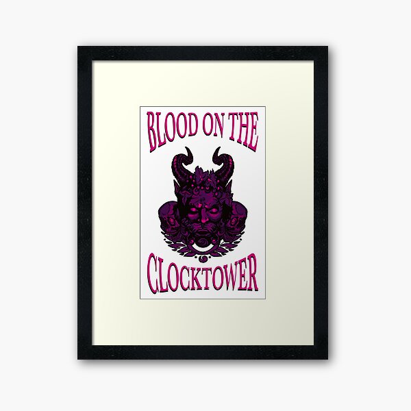 Item preview, Blood On The Clocktower designed and sold by ArmlessAcrobat.