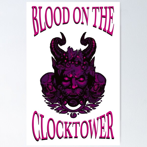 Item preview, Blood On The Clocktower designed and sold by ArmlessAcrobat.
