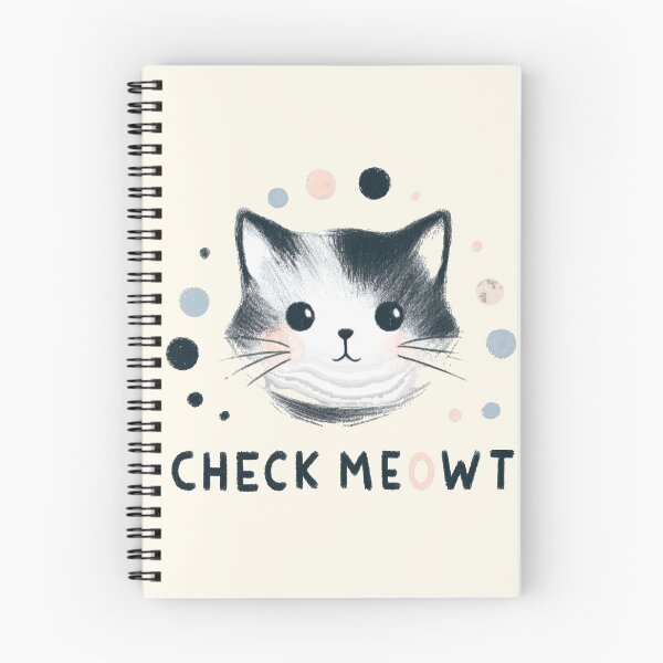Item preview, Check Meowt Cute Cat Design designed and sold by RuyaFab.