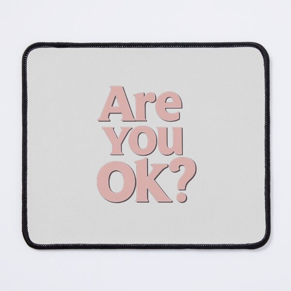 Item preview, Are You Ok? Mental Health Awareness Art designed and sold by Itsheartshop.
