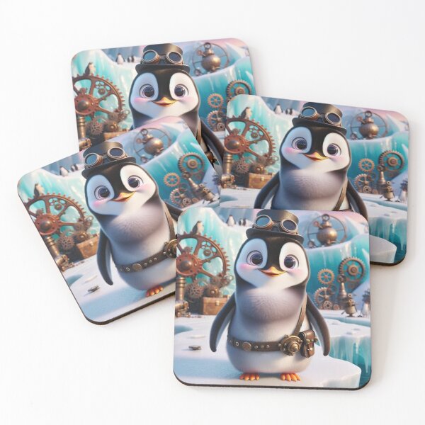 Item preview, Steampunk Adélie Penguin designed and sold by Sillytoe.