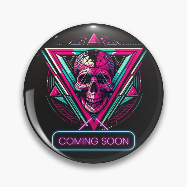 Item preview, Coming soon skull designed and sold by Suzan Buyukengin.