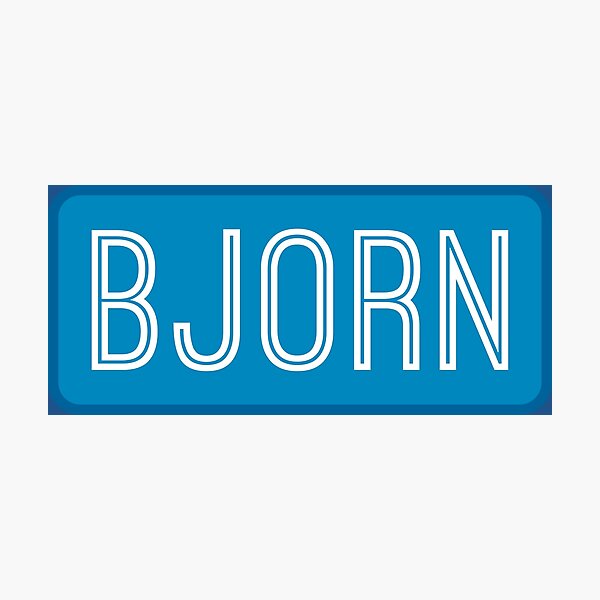 Item preview, Bjorn Name designed and sold by Jeallan Designs.