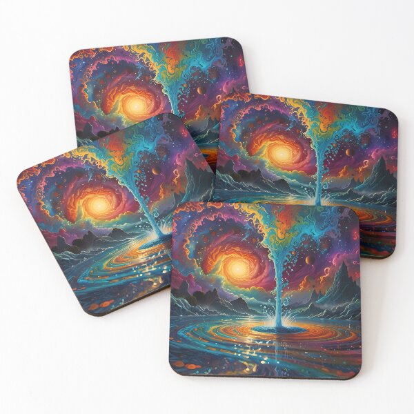 Item preview, Psychedelic Cosmic Vortex - Stunning Abstract Art designed and sold by FocusedArt.