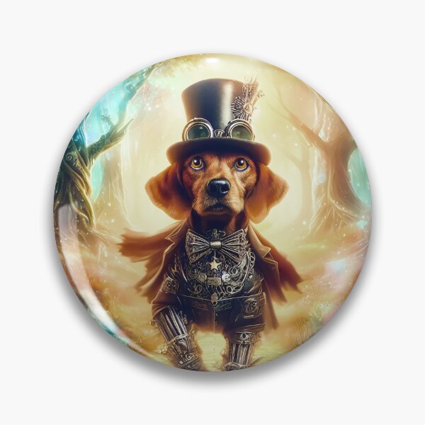Item preview, Steampunk doggy 1 designed and sold by rainsdesigns.