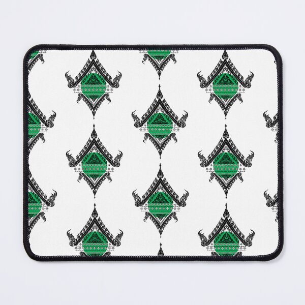 Item preview, Thai style Decor Nang-Yai lai thai traditional Lotus green designed and sold by Bspaces.