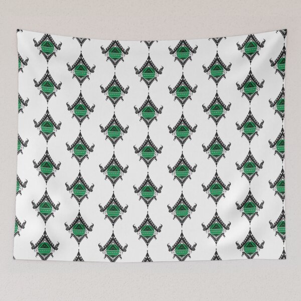 Item preview, Thai style Decor Nang-Yai lai thai traditional Lotus green designed and sold by Bspaces.