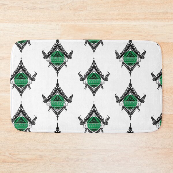 Item preview, Thai style Decor Nang-Yai lai thai traditional Lotus green designed and sold by Bspaces.